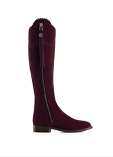 Fairfax & Favor Ladies Regina Flat Sporting Fit Suede Boots